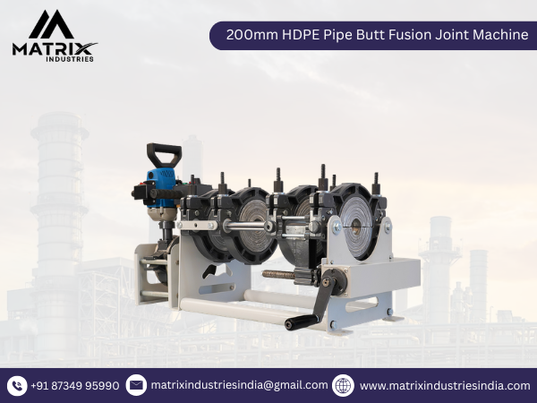 200mm HDPE Pipe Butt Fusion Joint Machine