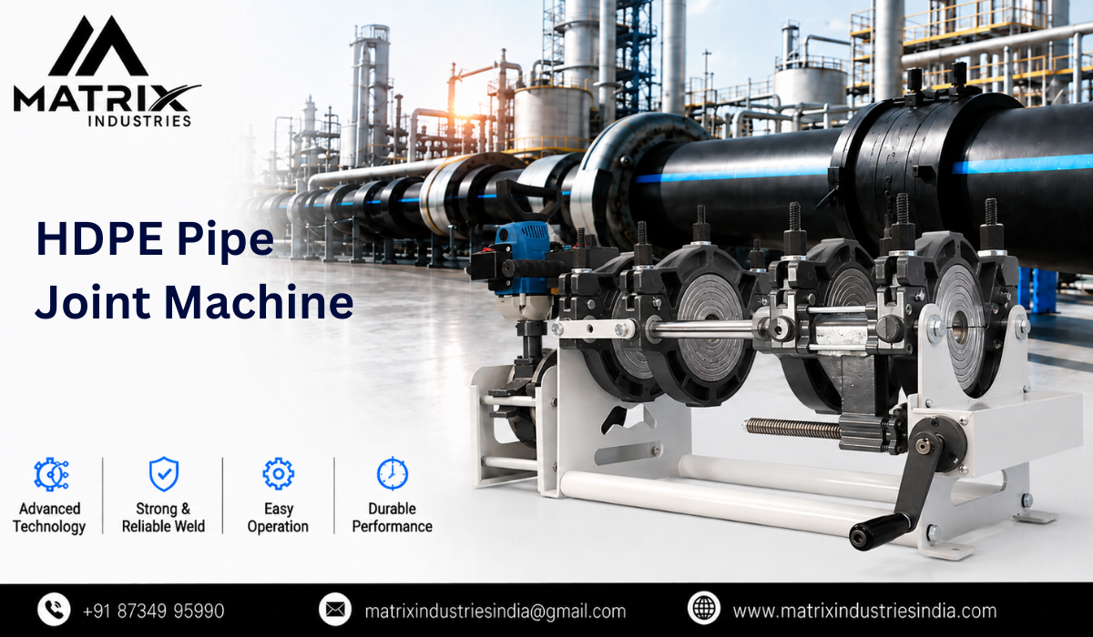 HDPE Pipe Joint Machine