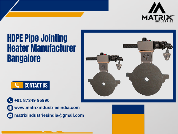 HDPE Pipe Jointing Heater Manufacturer Bangalore