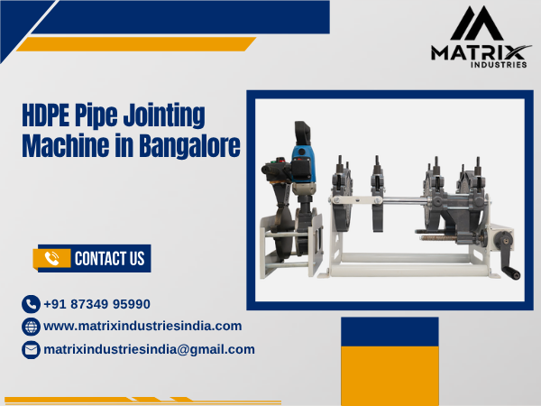 HDPE Pipe Jointing Machine in Bangalore