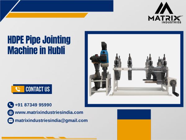 HDPE Pipe Jointing Machine in Hubli